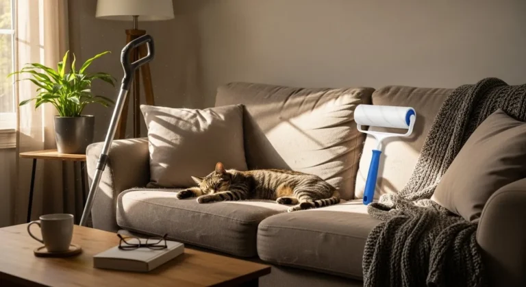 How to Get Rid of Pet Hair on Furniture